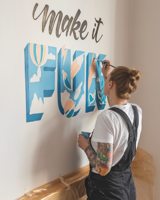 Anja Grohmann, mif-wip, Illustration - Lettering -