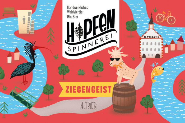 Anja Grohmann, hopfenspinnerei, Illustration - Let