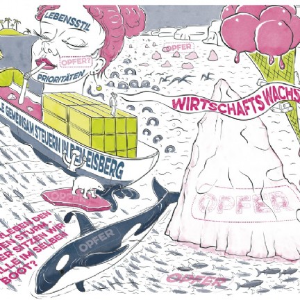 Michaela Nutz - Illustration, Nachhaltigkeit - pin