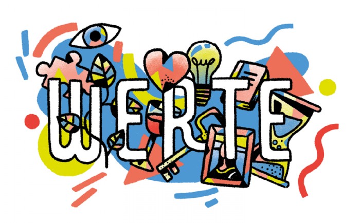 polterink, werte typographie_kleine zeitung, Illus