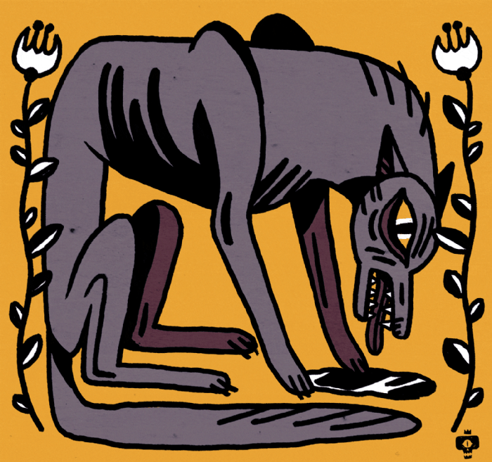 polterink, wolf_persoenliche illustration, Illustr