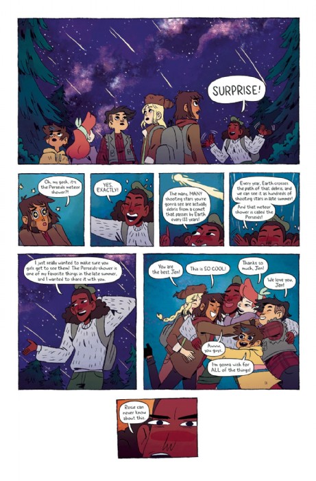 polterink, lumberjanes, end of summer (free comic