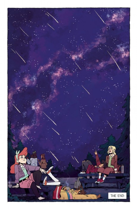 polterink, lumberjanes, end of summer (free comic