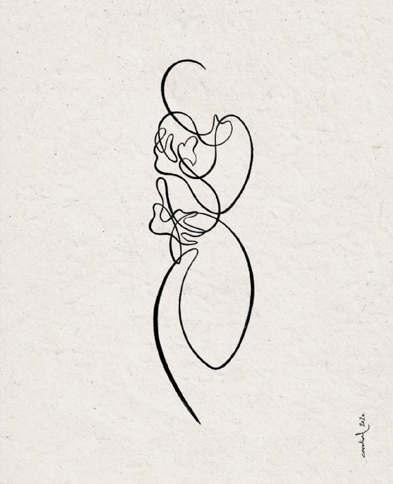Carmen Cordial, Motherhood_Cde CORDIAL, Illustrati