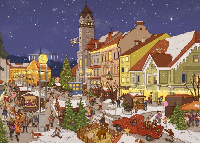 Laura Schindler, Adventskalender_Round_Table12_Lei