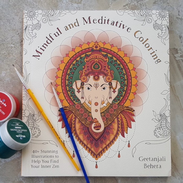 Geentanjali Behera, Mindful and Meditative colorin
