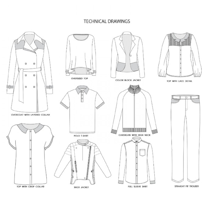 Geentanjali Behera, Technical drawings / Digital I