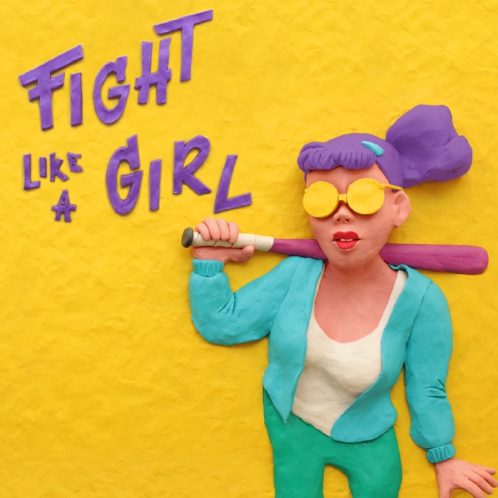 Karin Csernohorski, Fight like a Girl_Poster_Clay