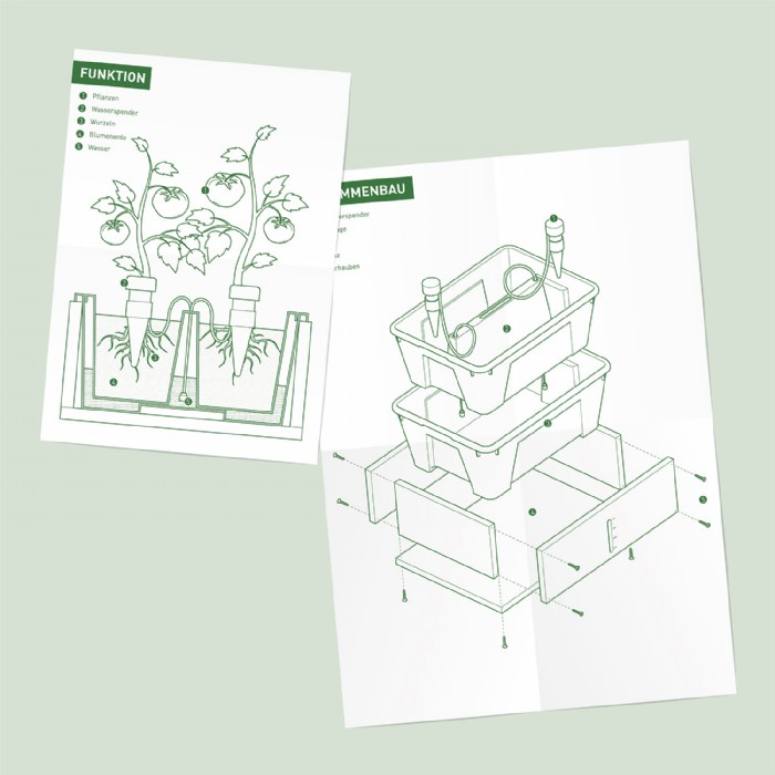 Mac Krebernik, DIY Balkonbeet, Technische Illustra