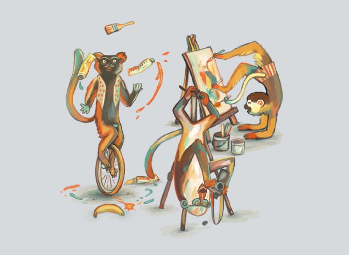 Anna Prem, ArtisticMonkeys_personalproject, Illust