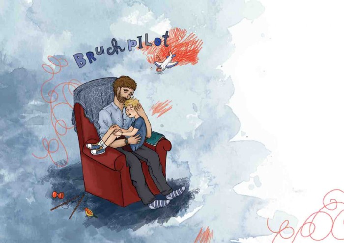 Anna Prem, Bruchpilot_Kinderbuch, Illustration