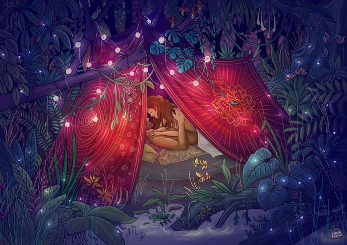Anna Prem, Liebesnest_personalproject, Illustratio