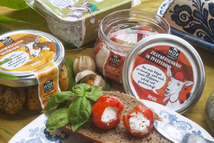 Anna Prem, Ziegenkaese_Hoflieferanten, Packaging,