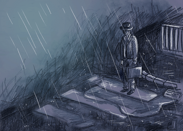 Anna Prem, ManinRain_Animation_personalproject, Il