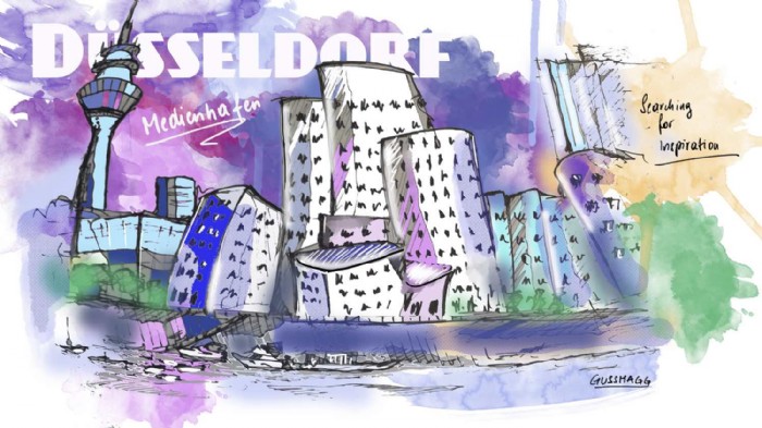 Reinhard Gussmagg, 2 Digi US-Düsseldorf Medienhafe