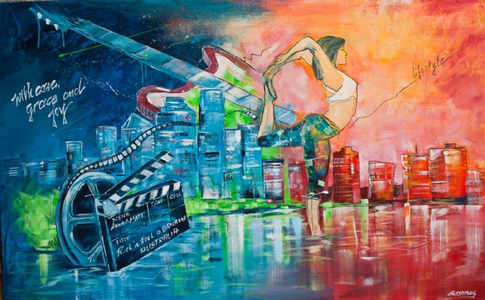 Reinhard Gussmagg, Acryl Engagement