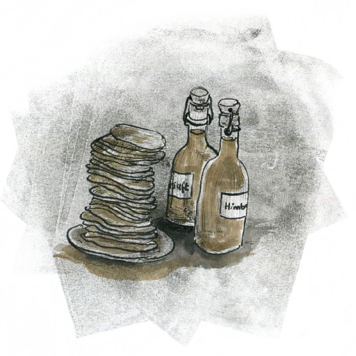 Christiane Ruth Franke, Pfannkuchen und Himbeersaf