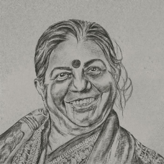 Tatjana Hirschmugl, Vandana Shiva, Illustration