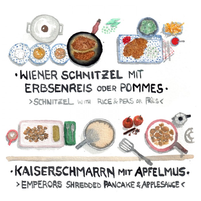 Laura Feller, Wienerschnitzel und Kaiserschmarrn_K
